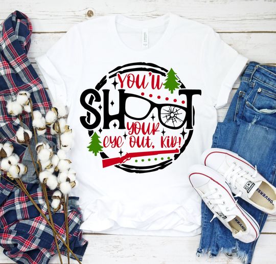 You'll Shoot Your Eye Out Kid Shirt // A Christmas Story