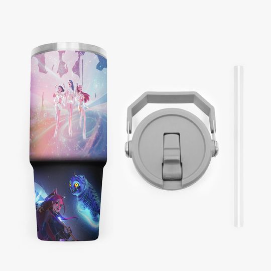 K-Pop Demon Hunters - 30 oz Flip Straw Tumbler