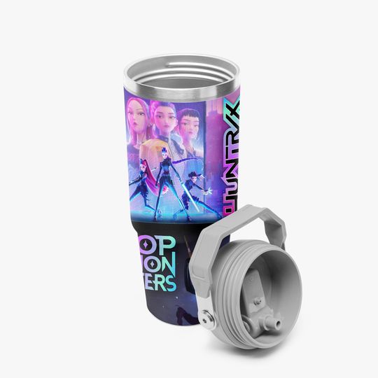 K-Pop Demon Hunters - 30 oz Flip Straw Tumbler