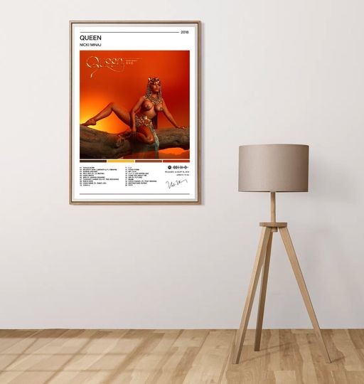 Nicki Minaj | Queen Album Poster | Merch
