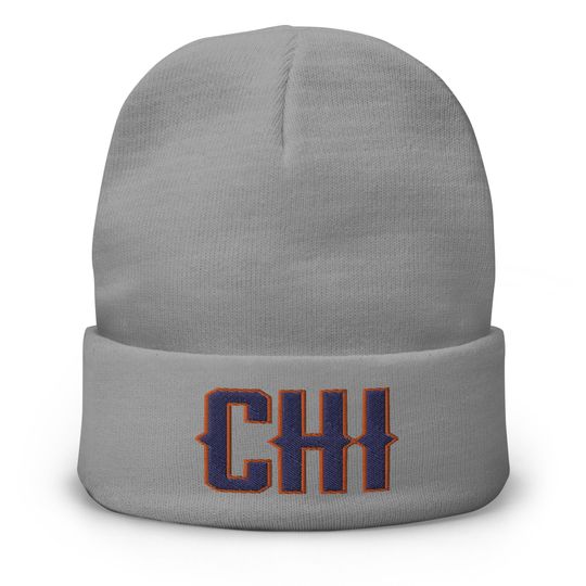Chicago Football Retro CHI Winter Beanie Cap Hat