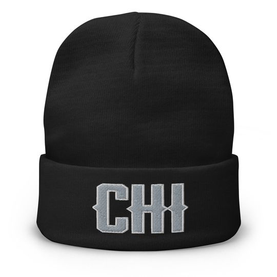 Chicago Football Retro CHI Winter Beanie Cap Hat