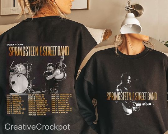Bruce Springsteen and The E Street Band Tour 2023 Shirt, The Boss Fan Gift
