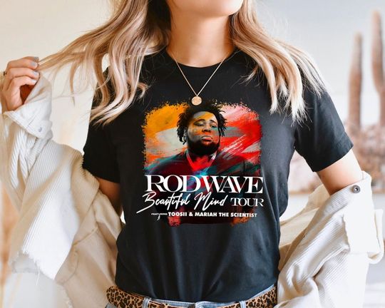 Rod Wave Beautiful Mind 2022 Tour Shirt