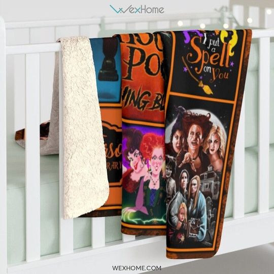 This Is My Hocus Pocus Watching Sherpa Fleece Blanket