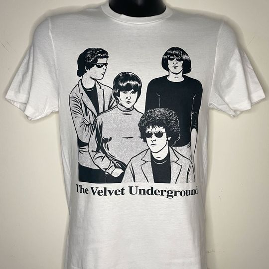 The Velvet Underground T-shirt - retro 60s 70s vintage lou reed  shirt