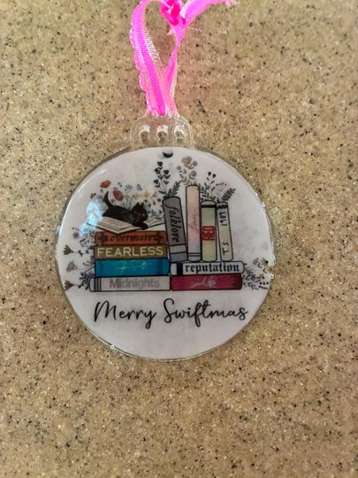 Handmade Colorful Double sided Ornament