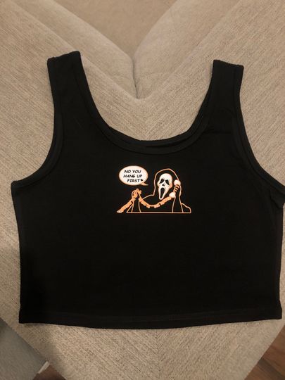 Halloween crop top