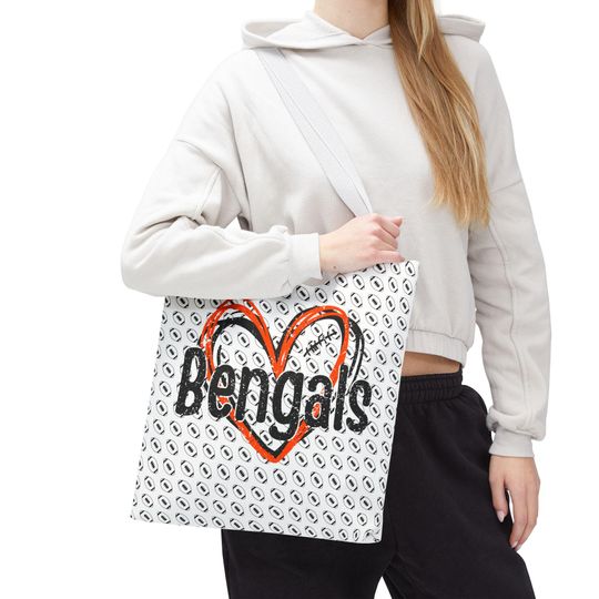 Cincinnati Football Tote Bag, Football Lovers Gift
