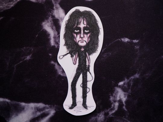 Alice Cooper Sticker -  Horror Music