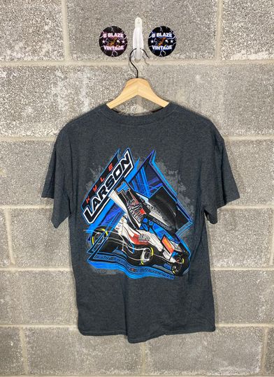 Kyle Larson Abreu Vineyards Sprint Car Dirt Track Racing Graphic T-Shirt