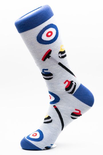 Curling Socks | Fun Socks | Cool Gifts | Crazy Socks | Groom Socks | Funky Socks