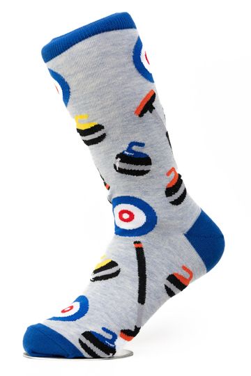Women's Curling Socks | Fun Cool Gifts | Crazy Funky Socks for Women