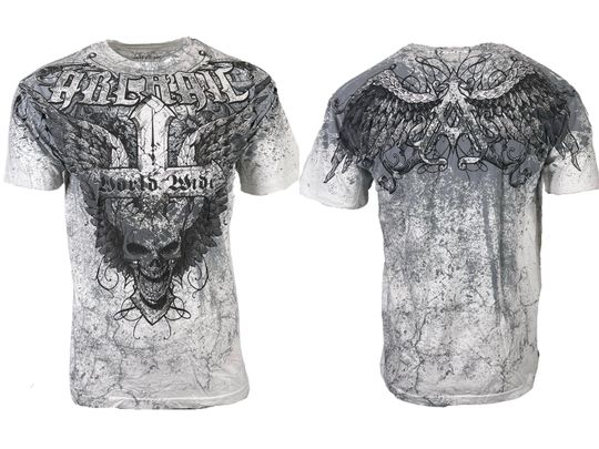 Archaic Affliction Men's WORLD WIDE Crewneck