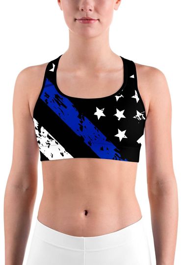 Thin Blue Line Women's Sports Bra