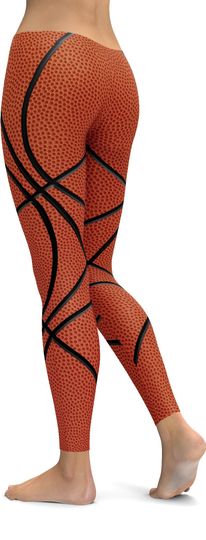 Basketball Pattern Leggings