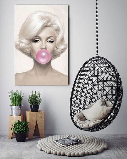 INSTANT DOWNLOAD / Monroe Style Art / Marilyn Monroe