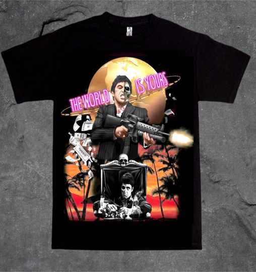 The World Is Yours Unisex T Shirt| Scarface|
