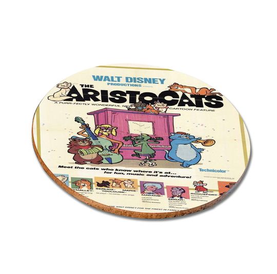 Disney Vintage The Aristocats Coasters