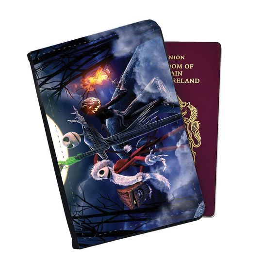 Disney Nightmare Before Christmas Passport Cover