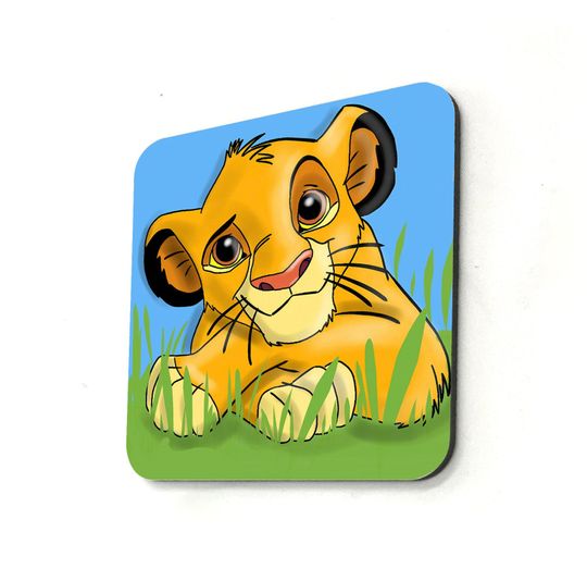 Disney Lion King, Cute Simba Coaster