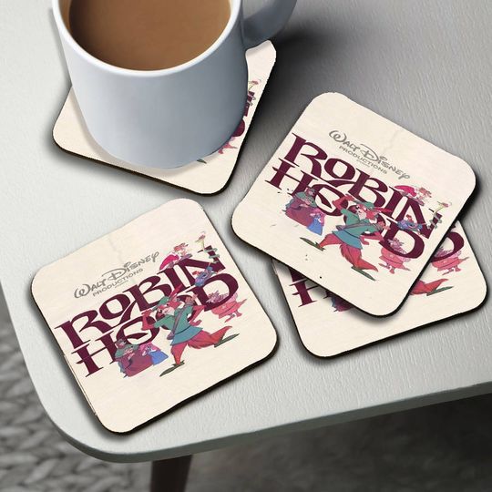 Disney Vintage Robin Hood Coasters