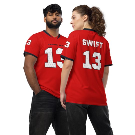 Swift 13 - Tampa Bay Buccaneers style jersey