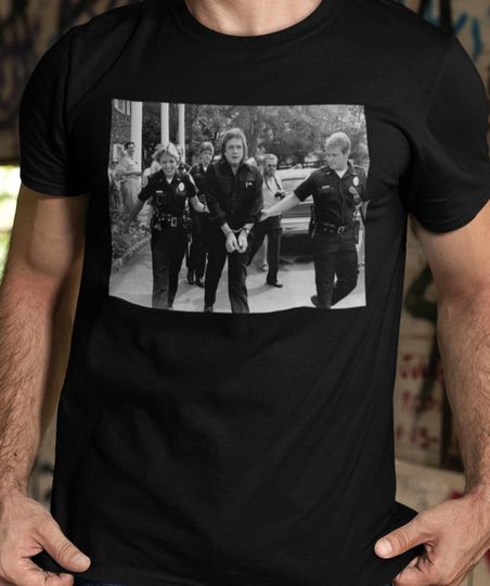 Johnny Cash Mugshot Shirt