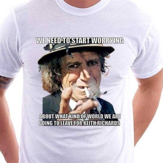 Keith Richards Shirt Rolling Stones Shirt