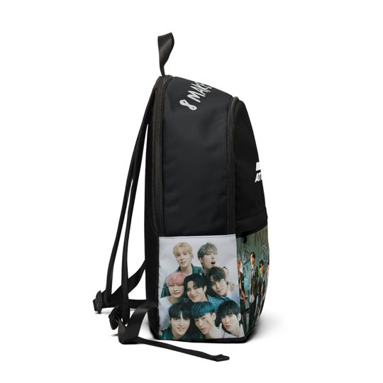 Ateez Fabric Backpack, Kpop Backpack, music lover backpack
