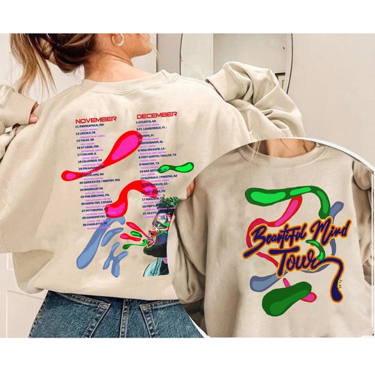 Rod Wave Beautiful Mind 2022 Tour Shirt, Rod Wave Shirt, Beautiful Mind Tour Shirt