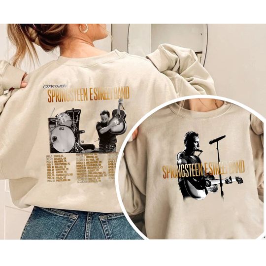 Bruce Springsteen And E Street Band First 2023 Tour Sweatshirt