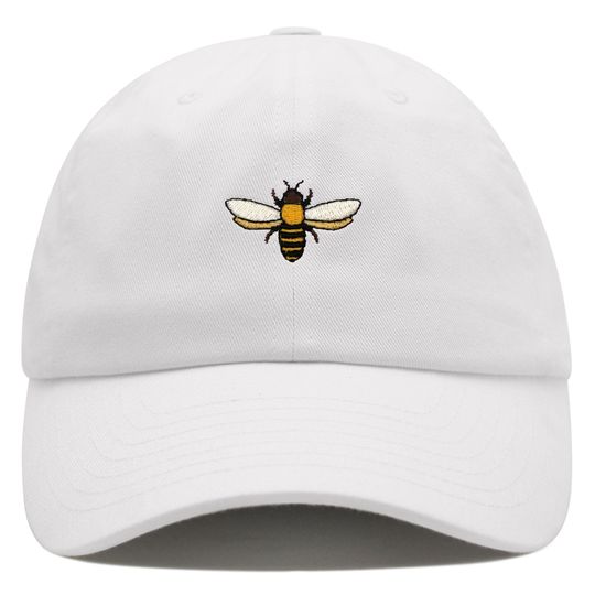 Bee Premium Dad Hat Embroidered Baseball Cap Insect Honey