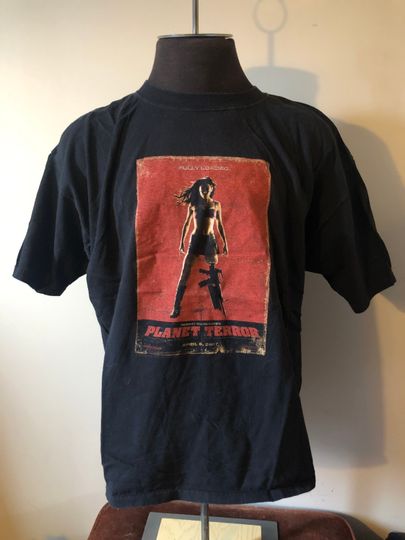 Planet Terror Shirt Movie Promo Quentin Tarantino Cult Classic Robert Rodriguez