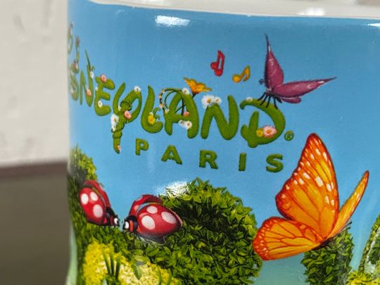 Unused. Mug drinking cup ~ Disneyland Paris Souvenir ~ Coffee mug cup children's mug