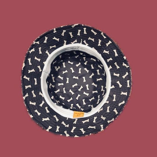 Doodle Dog Bucket Hat - Bucket Hat with Sublimated Dog Design