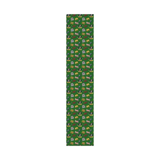 Die Hard Christmas Wrapping Paper, 80s Movie Gift Wrap