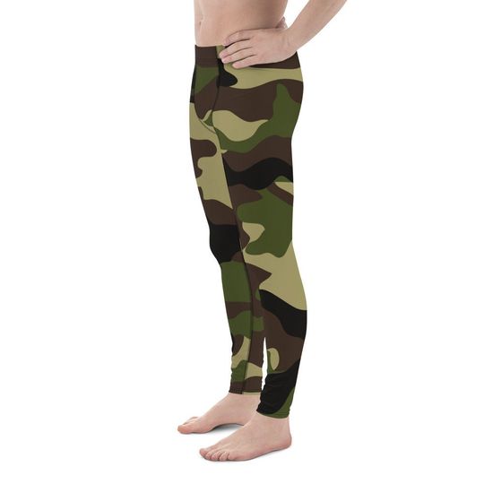 Army Camouflage Men's Leggings