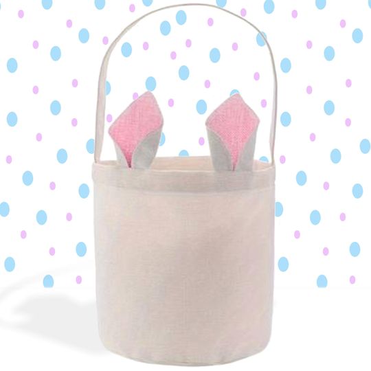 Train Easter Basket, Bunny Ears, Easter Gift Basket, Easter Basket Personalized, Easter Bunny Bag