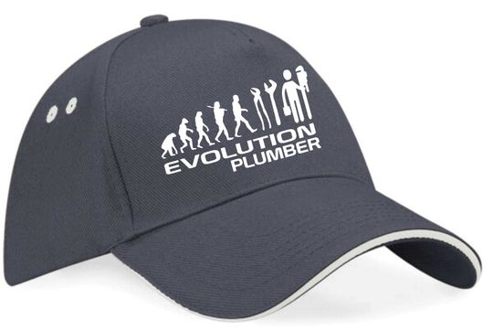 Evolution Of A Plumber Baseball Cap