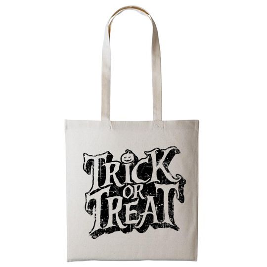 Custom Trick or Treat Bag Halloween Gift for Kids, Personalized Basket