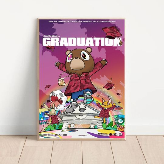 Kanye West - Graduation Poster