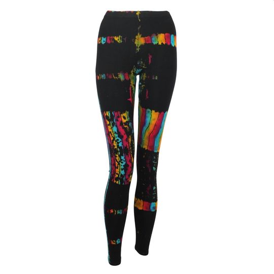 Leggings - Batik - Birch - black - colorful
