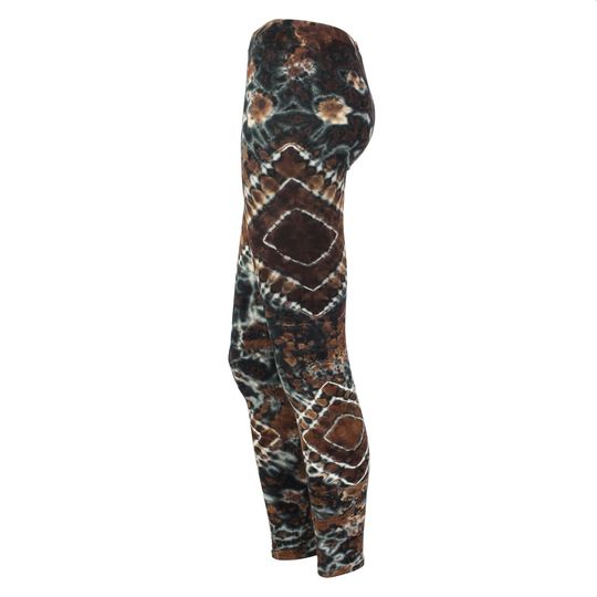 Leggings - Batik - Diamond - brown - black - white