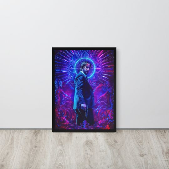 John wick poster, john wick print, john wick movie print