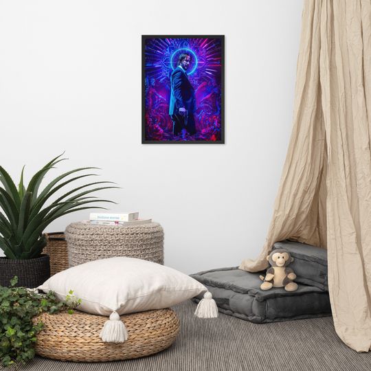 John wick poster, john wick print, john wick movie print