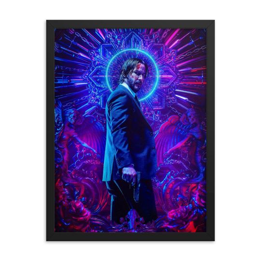 John wick poster, john wick print, john wick movie print