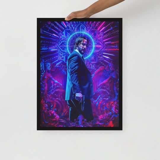 John wick poster, john wick print, john wick movie print