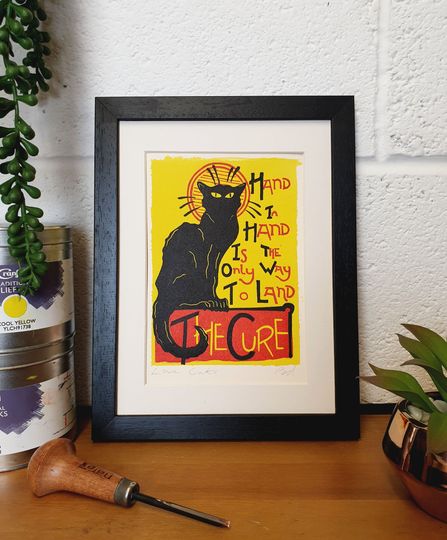 The Cure Love Cats Poster
