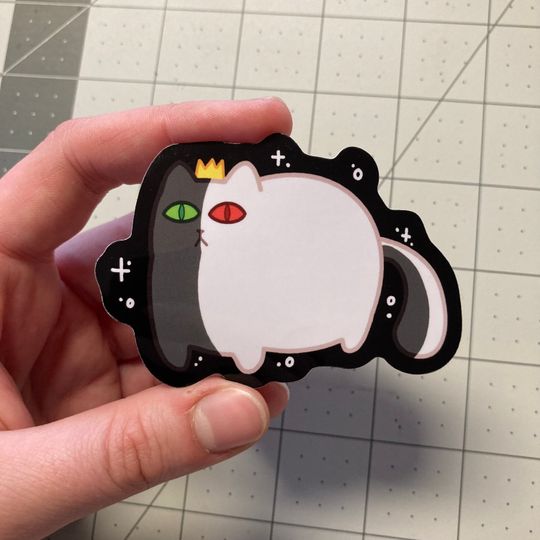 Ranboo Cat Vinyl Sticker